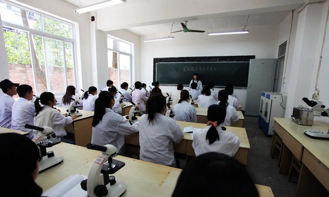 乐山市医药科技学校药学教学